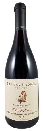 2015 Pinot Noir Baker Ridge Estate Single Vineyard Backbone Block