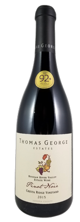 2015 Pinot Noir Cresta Ridge Estate Single Vineyard