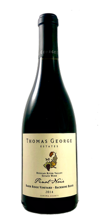 2014 Pinot Noir Baker Ridge Estate Single Vineyard Backbone Block