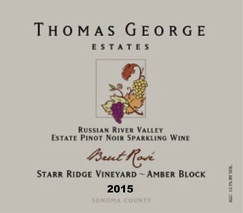 2015 Brut Rosé Starr Ridge Estate Single Vineyard Amber Block