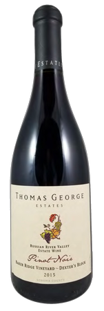 2015 Pinot Noir Baker Ridge Estate Single Vineyard  Dexter's Block