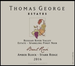 2016 Brut Rosé Starr Ridge Estate Single Vineyard Amber Block